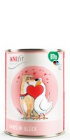 Dog Accessories Wet pet food Happy Organic Goose 200g 6 Piece Anifit